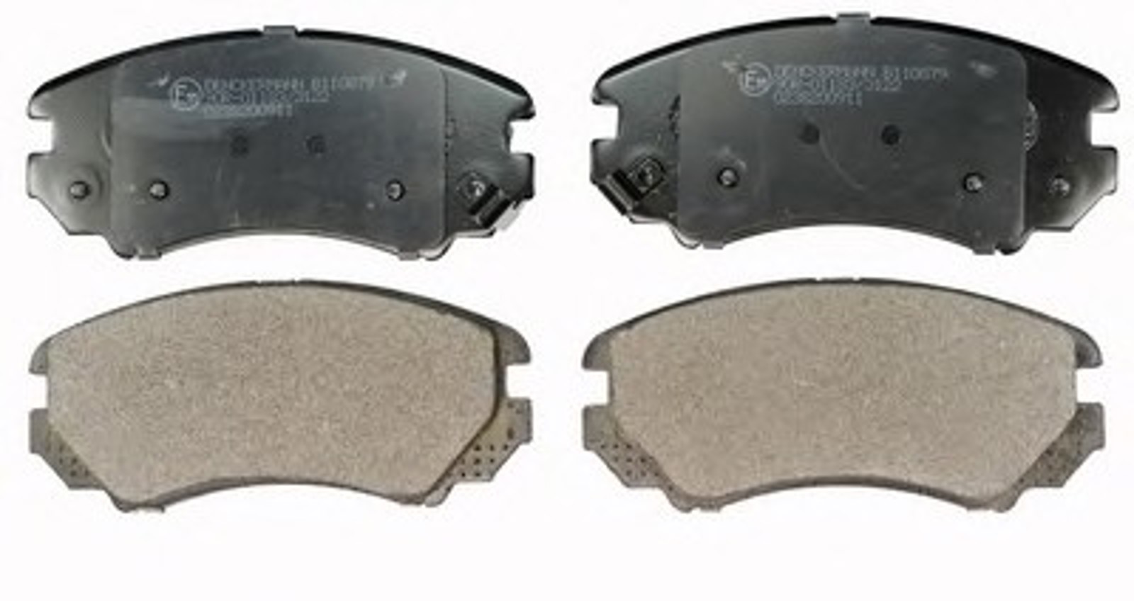 Колодки тормозные дисковые DENCKERMANN B110879