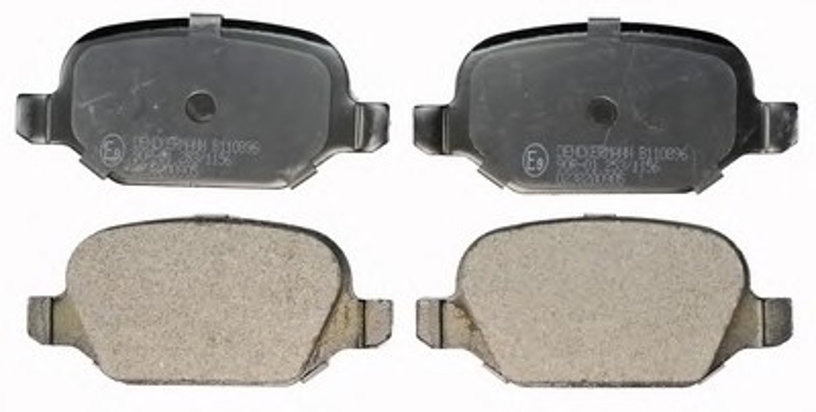 Колодки тормозные дисковые DENCKERMANN B110896