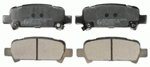 Тормозные колодки DENCKERMANN B110974