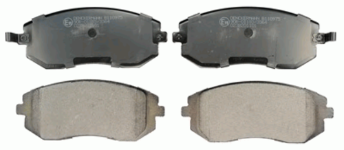 Тормозные колодки DENCKERMANN B110975
