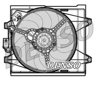 Вентилятор радиатора DENSO DER09048