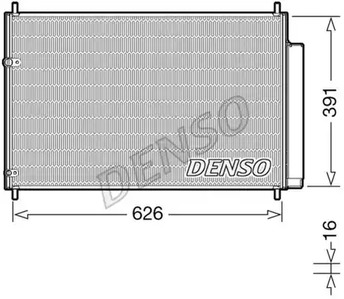 Конденсатор кондиционера DENSO DCN50041