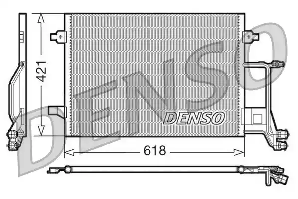 Конденсатор кондиционера DENSO DCN02013