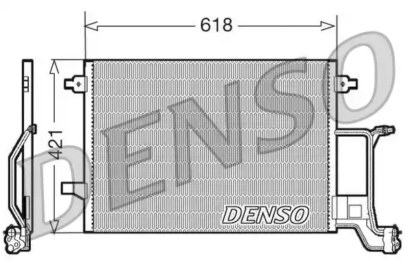 Конденсатор кондиционера DENSO DCN02015