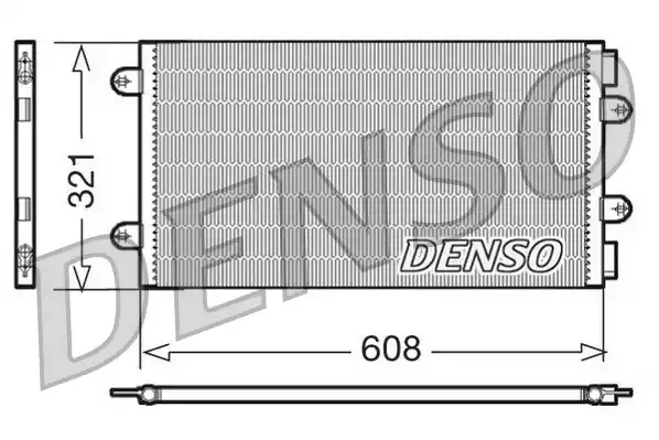 Конденсатор кондиционера DENSO DCN09104
