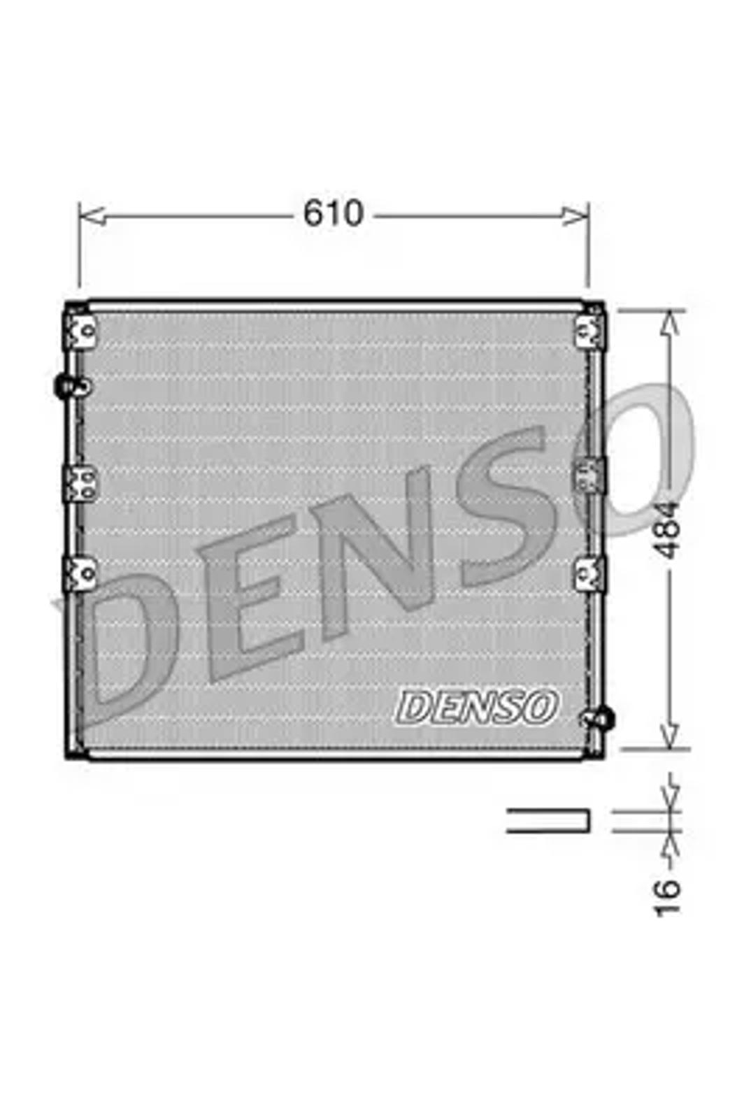 Радиатор кондиционера DENSO DCN50020