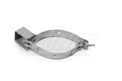 Din21874 хомут глушителя с кронштейном d250-260 DINEX 21874