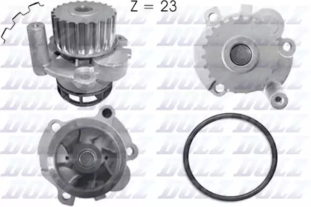 Водяной насос охлаждения двигателя DOLZ A212