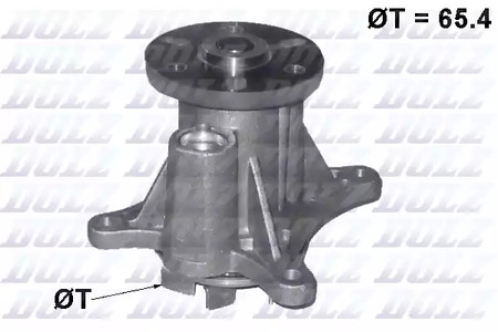 Водяной насос охлаждения двигателя DOLZ C137