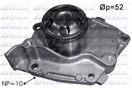 Водяной насос охлаждения двигателя DOLZ R234