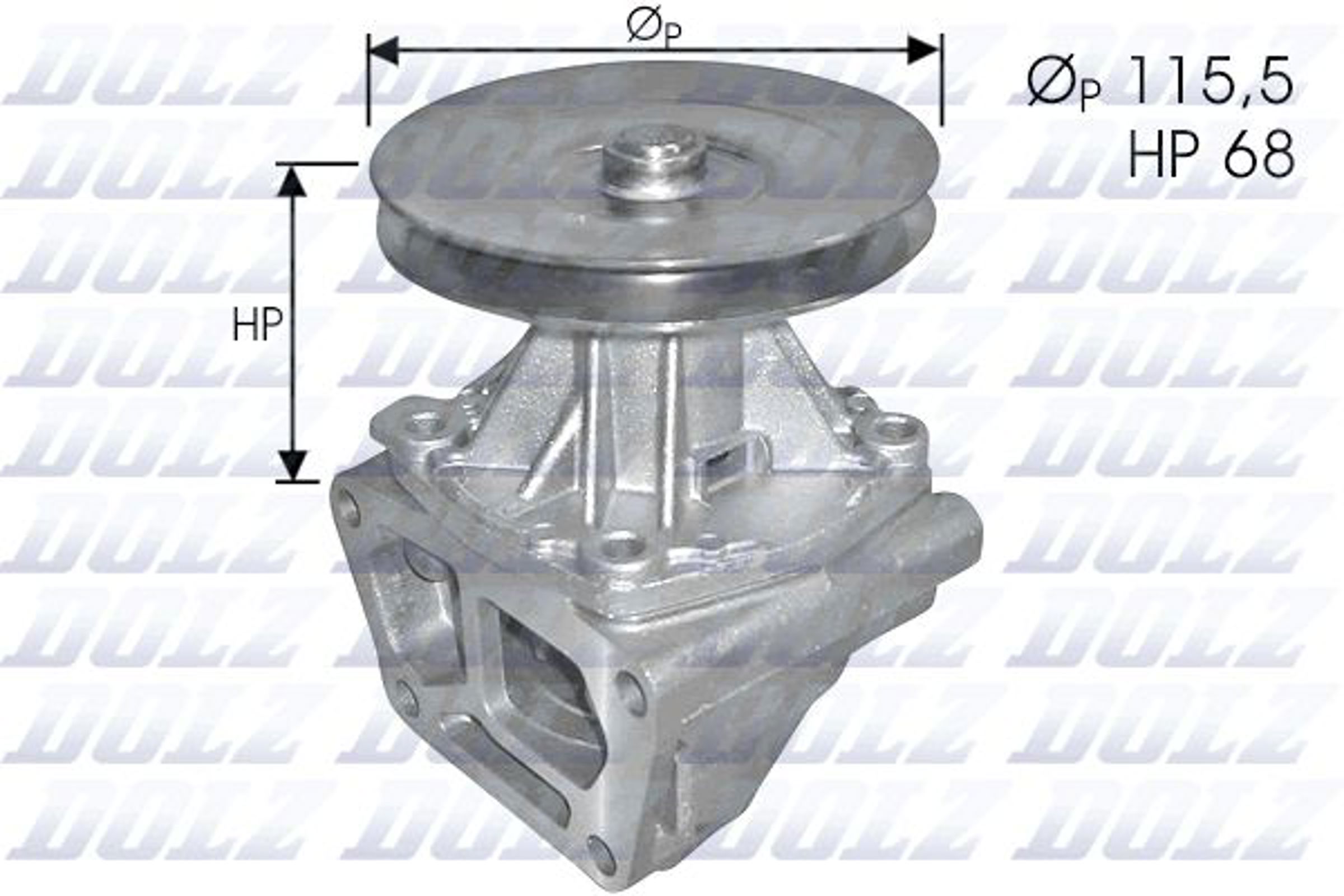Насос водяной DOLZ S129