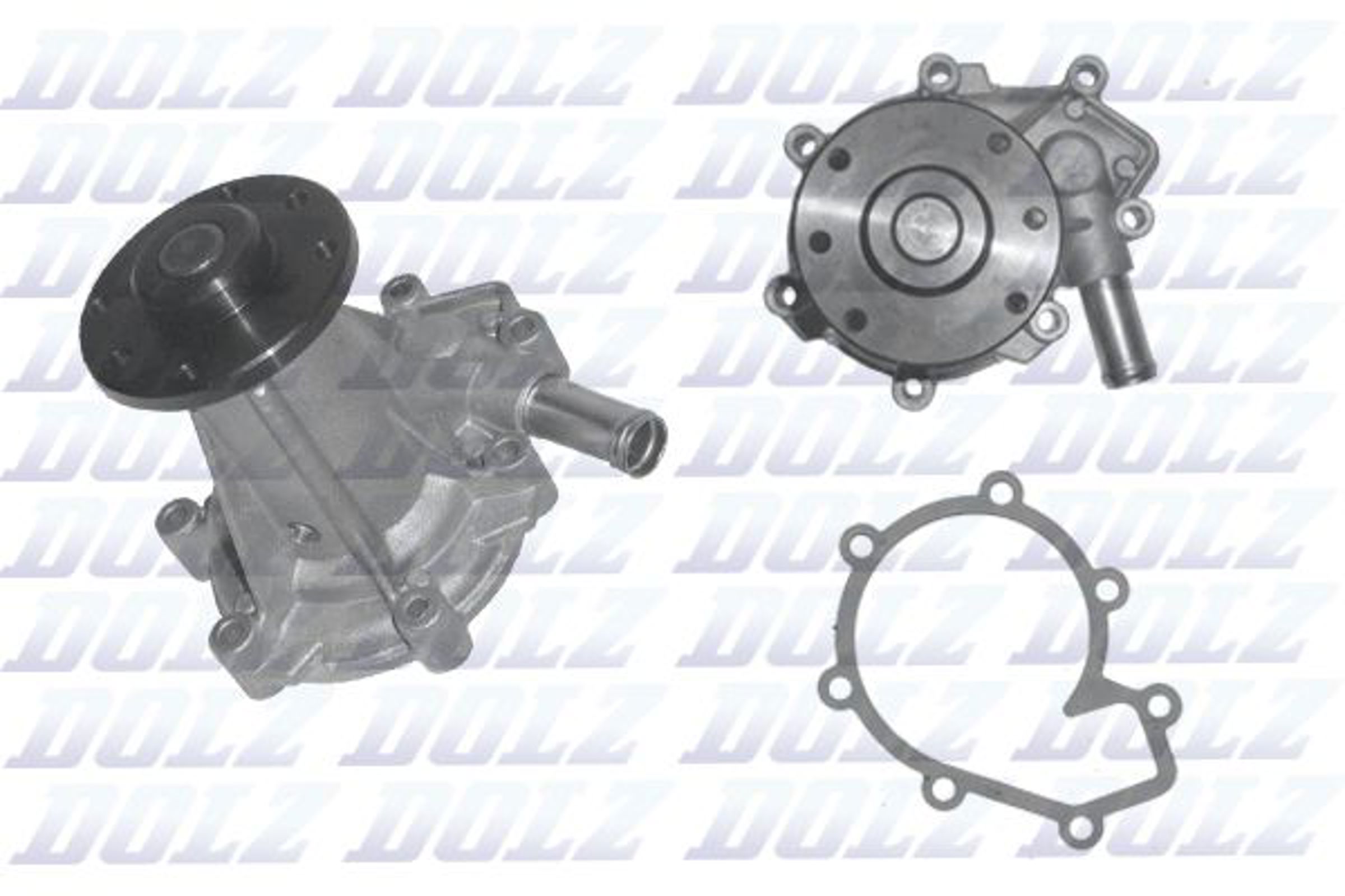 Насос водяной ssangyong actyon/ kyron -20 d20dt engine DOLZ S246
