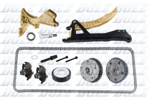 Комплект цепи грм bmw / mini / citroen / peugeot 1.8/2.0 (с фазорегуляторами) DOLZ SKCB012V