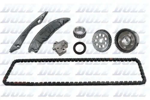 Комплект цепи грм hyundai accent iv i20 i30 / kia carens iii ceed cerato rio iii 1.4/1.6 (с фазорегуляторами) DOLZ SKCH015V