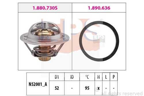Термостат nissan qashqai renault laguna/megane 2.0 07 заменяет