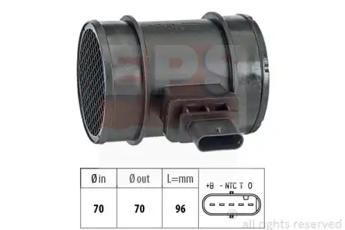 Расходомер воздуха made in italy - oe equivalent