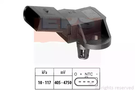 Датчик давления воздуха высотного корректора EPS 1.993.090