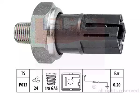 Датчик давления масла made in italy - oe equivalent