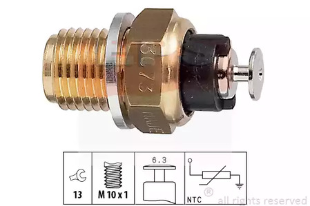 Датчик температура масла made in italy - oe equivalent
