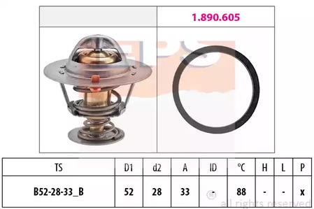 Термостат охлаждающей жидкости EPS 1.880.412