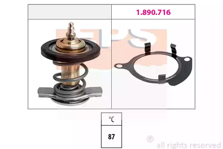 Термостат охлаждающая жидкость made in italy - oe equivalent