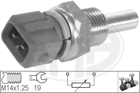 Датчик температуры охлаждающей жидкости citroen ax za- 15 d 86-98 berlingo mf 1.8 d mfa9a/1.9 d mfdjy 96- berlingo фургон ERA 330134