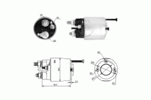 Реле втягивающее ERA ZM2496
