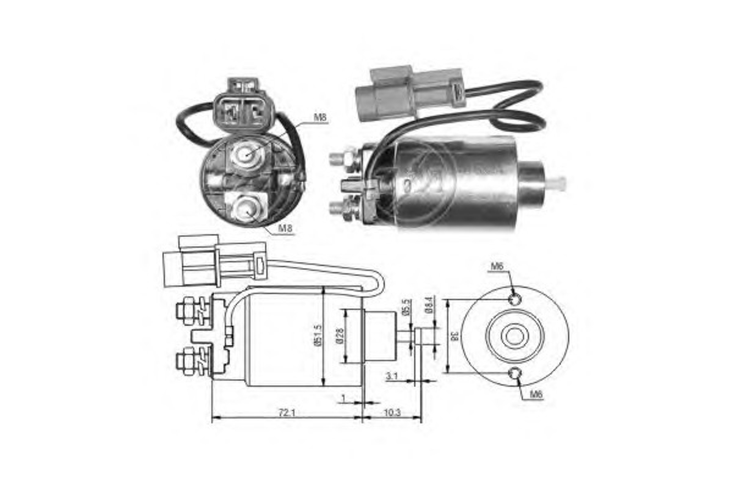 Стартер ERA ZM794