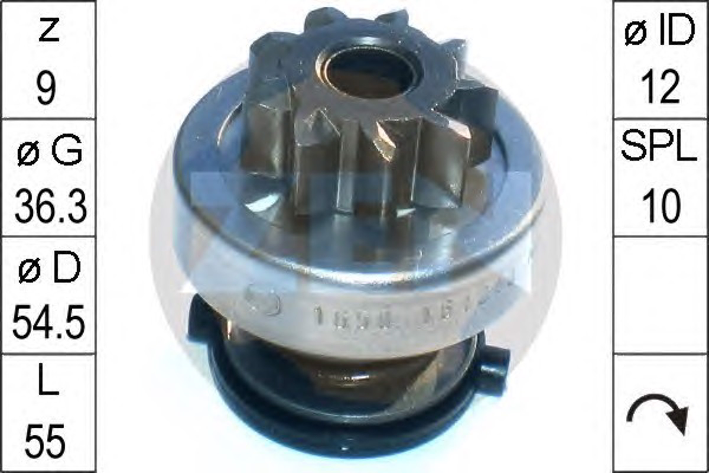 Бендикс стартера ERA ZN1650