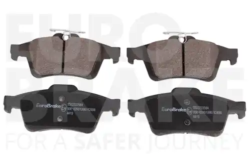 (производитель eurobrake) тормозные колодки EUROBRAKE 5502222584