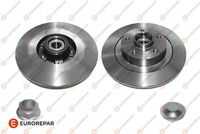Диск тормозной renault laguna iii bt0/1 1.6 16v 07 задн. с подш. + к-цо EUROREPAR 1609248480