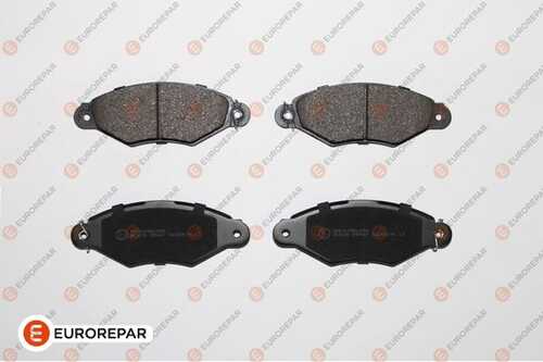 Колодки тормозные дисковые citroen xsara (n1) 1.4 lpg 97 rear EUROREPAR 1617254780