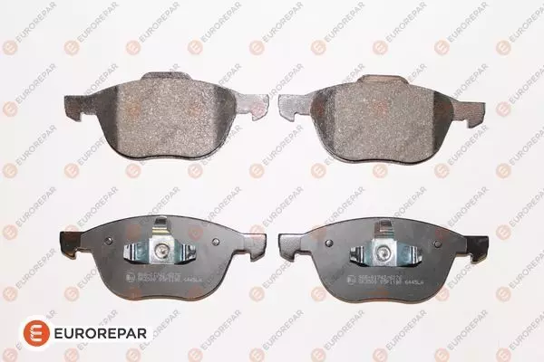 Комплект тормозных колодок дискового тормоза EUROREPAR 1617258480