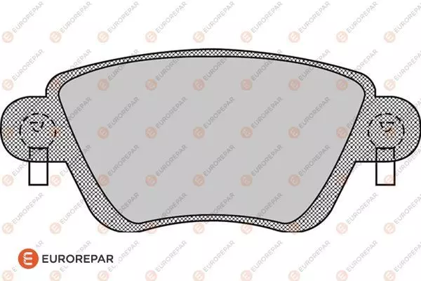 Колодки тормозные дисковые EUROREPAR 1617262080