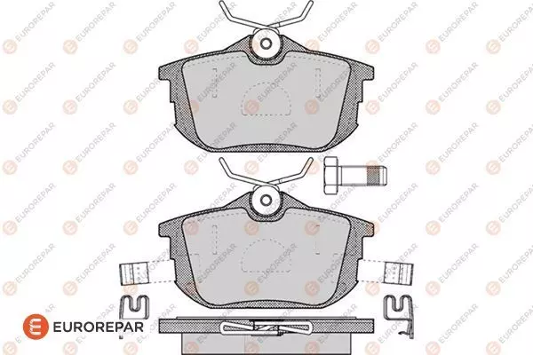 Колодки тормозные дисковые EUROREPAR 1617263280
