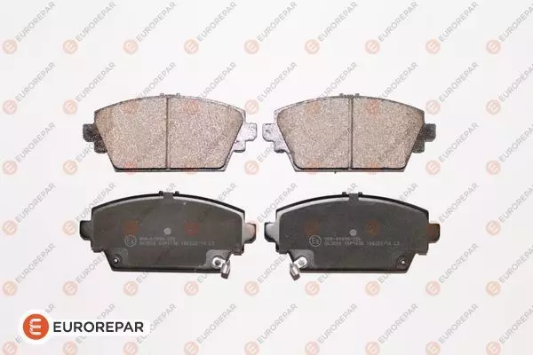 Колодки тормозные дисковые EUROREPAR 1617267380