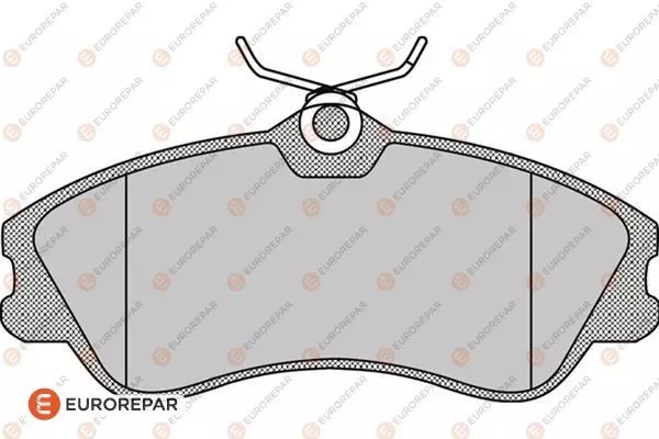 Комплект тормозных колодок дискового тормоза EUROREPAR 1617273180