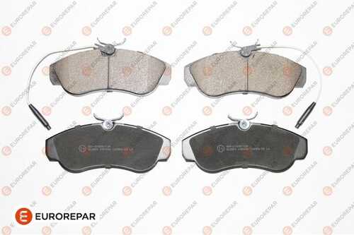 Колодки тормозные дисковые citroen jumper(230) 2.0 1994 EUROREPAR 1617275580