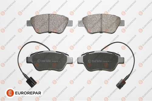 Колодки тормозные дисковые fiat punto/grande punto (199) 05 punto evo 08 front EUROREPAR 1617283380