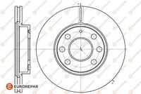 Диск тормозной EUROREPAR 1618879480