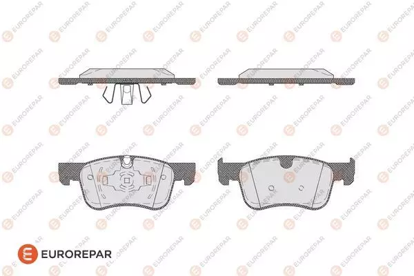 Комплект тормозных колодок дисковый тормоз