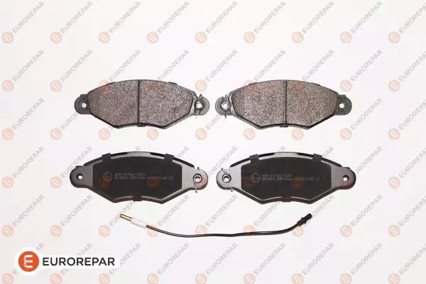 Колодки тормозные дисковые EUROREPAR 1623053080