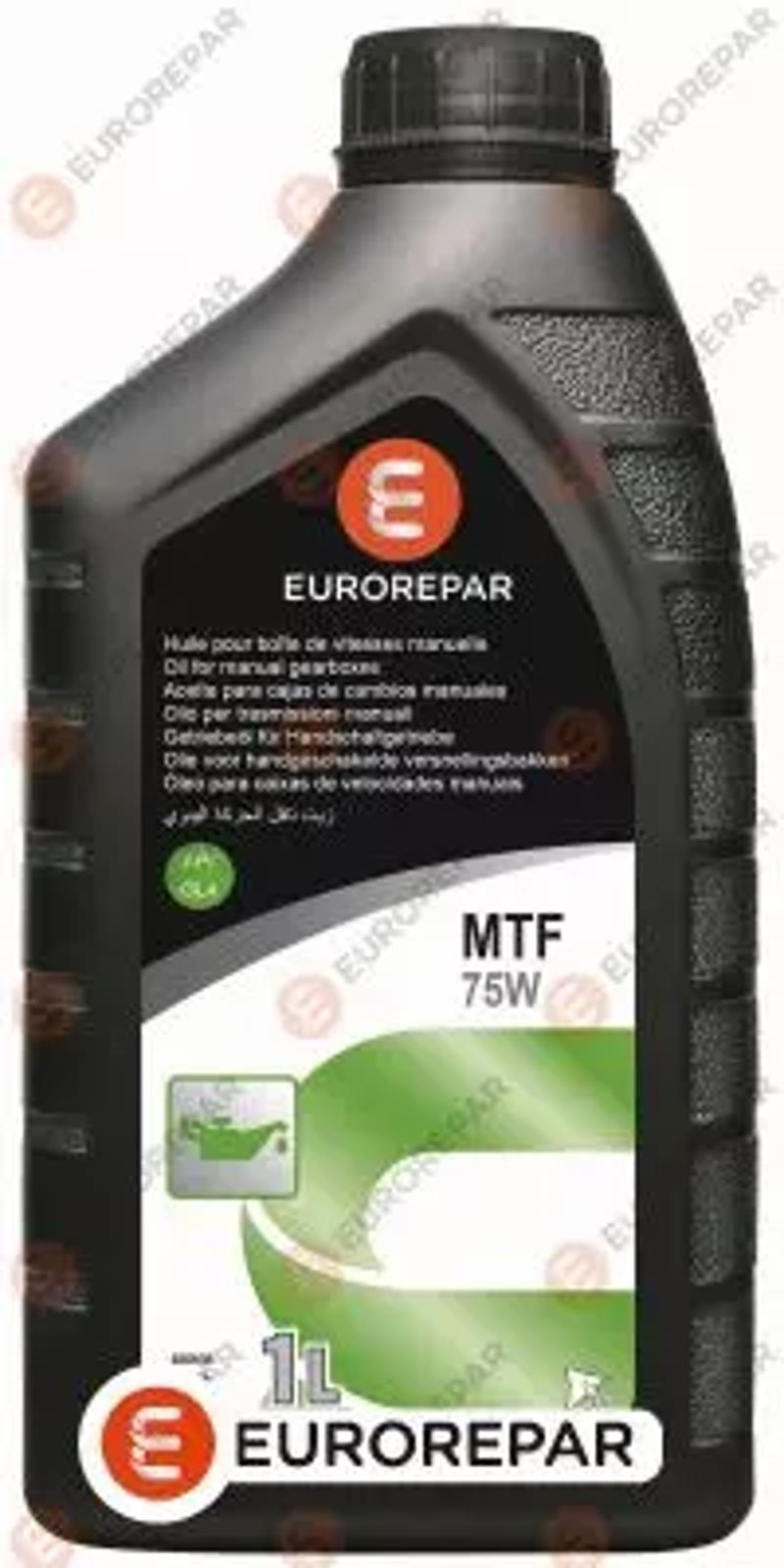Eurorepar mtf 75w трансмиссионное маслo 75w 1л api gl4 b712310 EUROREPAR 1635511180