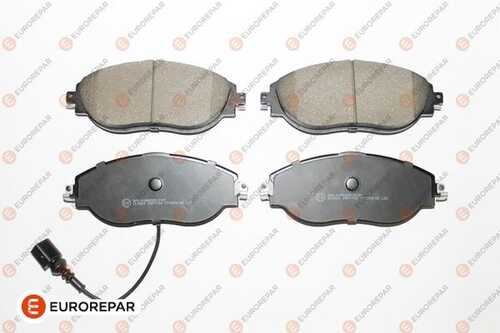 Колодки тормозные дисковые audi a3/s3 12 skoda octavia 2.0tdi - 2.0tsi 12 front with sensor 695x175x20 EUROREPAR 1639373480