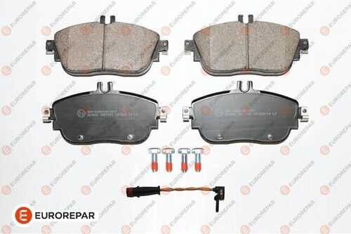 Колодки тормозные дисковые mercedes-benz a-class/ b-class 160 cdi/180 cdi/200/200 cdi/220 cdi/250 12 front with sensor EUROREPAR 1639375180