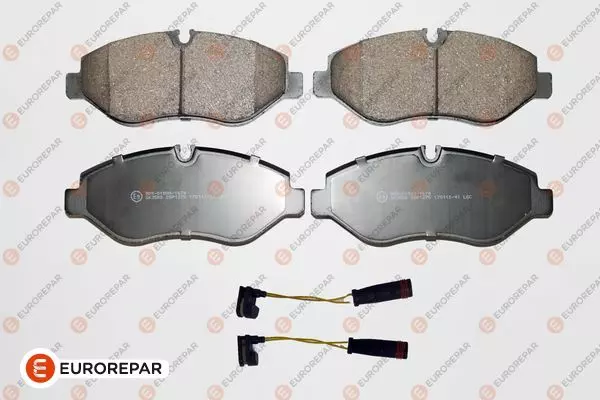 Комплект тормозных колодок дискового тормоза EUROREPAR 1639375580