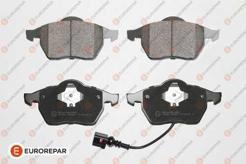 Колодки тормозные дисковые audi a4 (8k2 b8) 1.8 tfsi 07 front EUROREPAR 1639377280