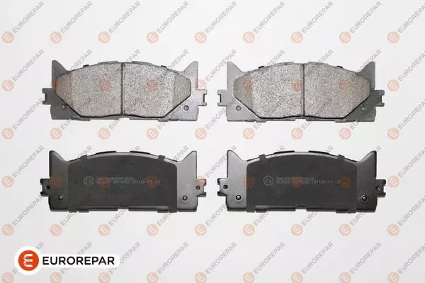 Колодки тормозные дисковые EUROREPAR 1639379180