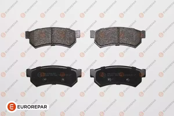 Комплект тормозных колодок дискового тормоза EUROREPAR 1639379580
