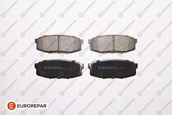 Колодки тормозные дисковые EUROREPAR 1639380980